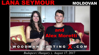 【WoodmanCastingX】9841｜Lana Seymour (21yo Moldovan) Casting Hard (with boyfriend Alex Moretti 25yo)