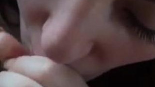 She works a nice load into her mouth. She works a nice load into her mouth.