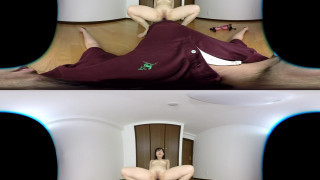 [VR全景] 看錶情就知道原美織非常投入