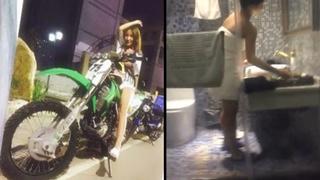 [JAV101本土精選!]上了喜歡玩重機年輕女孩 她本人騎起來性能不錯聲音響亮