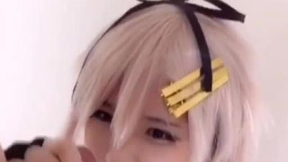 习呆呆 口交颜射