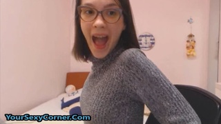 Weird Skinny College Nerd Exposed On Webcam Weird Skinny College Nerd Exposed On Webcam