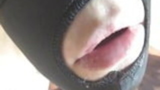 アクティブな看護師のMasoマスク演劇のcreampie