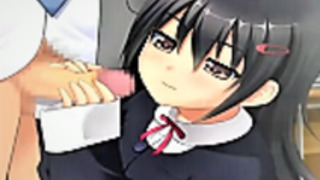 アニメエロゲ麻末は先生のチンコを手ヌキの後フェラして大量顔射される・・・ アニメエロゲ麻末は先生のチンコを手ヌキの後フェラして大量顔射される・・・