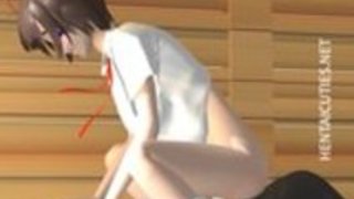 セクシーな3D変態ベイブは、外部釘を取得 セクシーな3D変態ベイブは、外部釘を取得