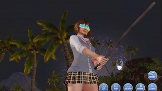 デッドオアアライブエクストリーム ブイブイ みさきのスイカ割りミニゲーム デッドオアアライブエクストリーム ブイブイ みさきのスイカ割りミニゲーム