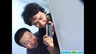 Toilet solo by young Kaori Toilet solo by young Kaori