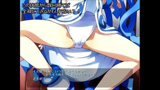羞恥心を知らないイカ娘をインベーダーで脱がして行く!