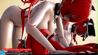 魔乳を顔に押し付けてパフパフ 魔乳を顔に押し付けてパフパフ