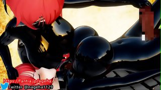 ②授乳しながら亀頭いじり