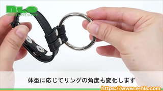 【アダルトグッズNLS】レザー&スチールコックリング<紹介動画> 【アダルトグッズNLS】レザー&スチールコックリング<紹介動画>
