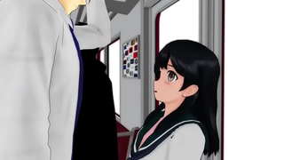 電車逆セックス潮1 電車逆セックス潮1